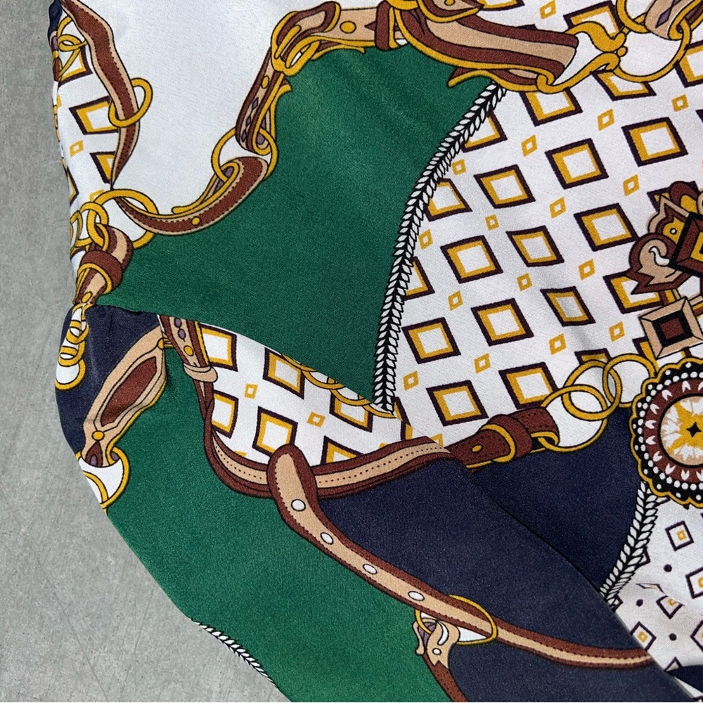Colorful Patterned Blouse - Picture 6 of 7